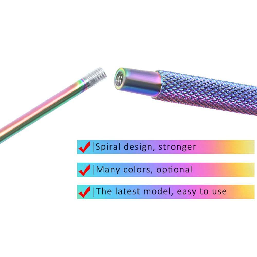 OCEANMAP Gương Trang Điểm Lông Mi Tay Cầm Dài Đa Năng Tiện Dụng