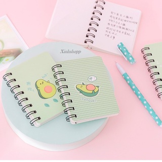 Sổ Tay Trái Bơ Cỡ A7 (còn 2 mẫu)
