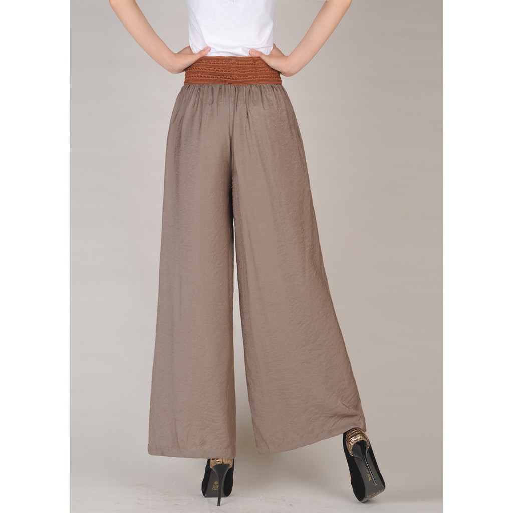 Quần Culottes Ống Rộng Cỡ Lớn 40-80kg Thời Trang Trẻ Trung Cho Nữ