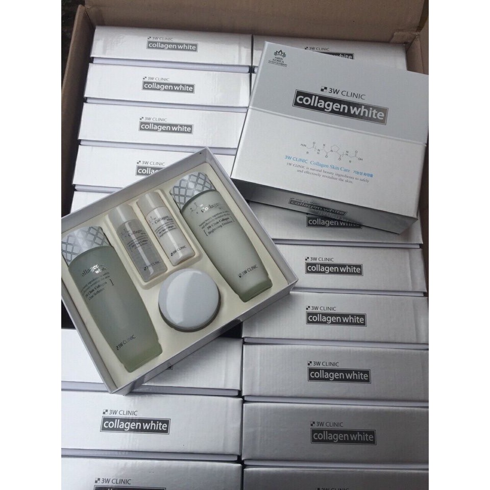 Set dưỡng da 3W Clinic Collagen White Skin Care