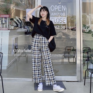 QUẦN CARO LƯNG CHUN 94CM (ảnh thật/sẵn)