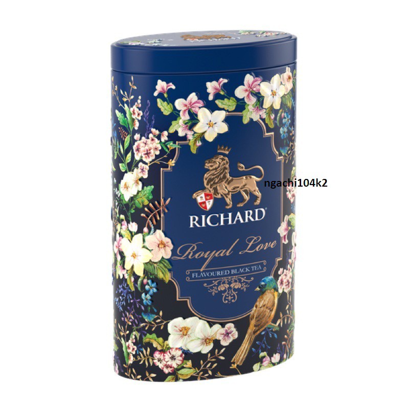TRÀ ĐEN RICHARD ROYAL LOVE NGA HỘP THIẾC 80G | BigBuy360 - bigbuy360.vn