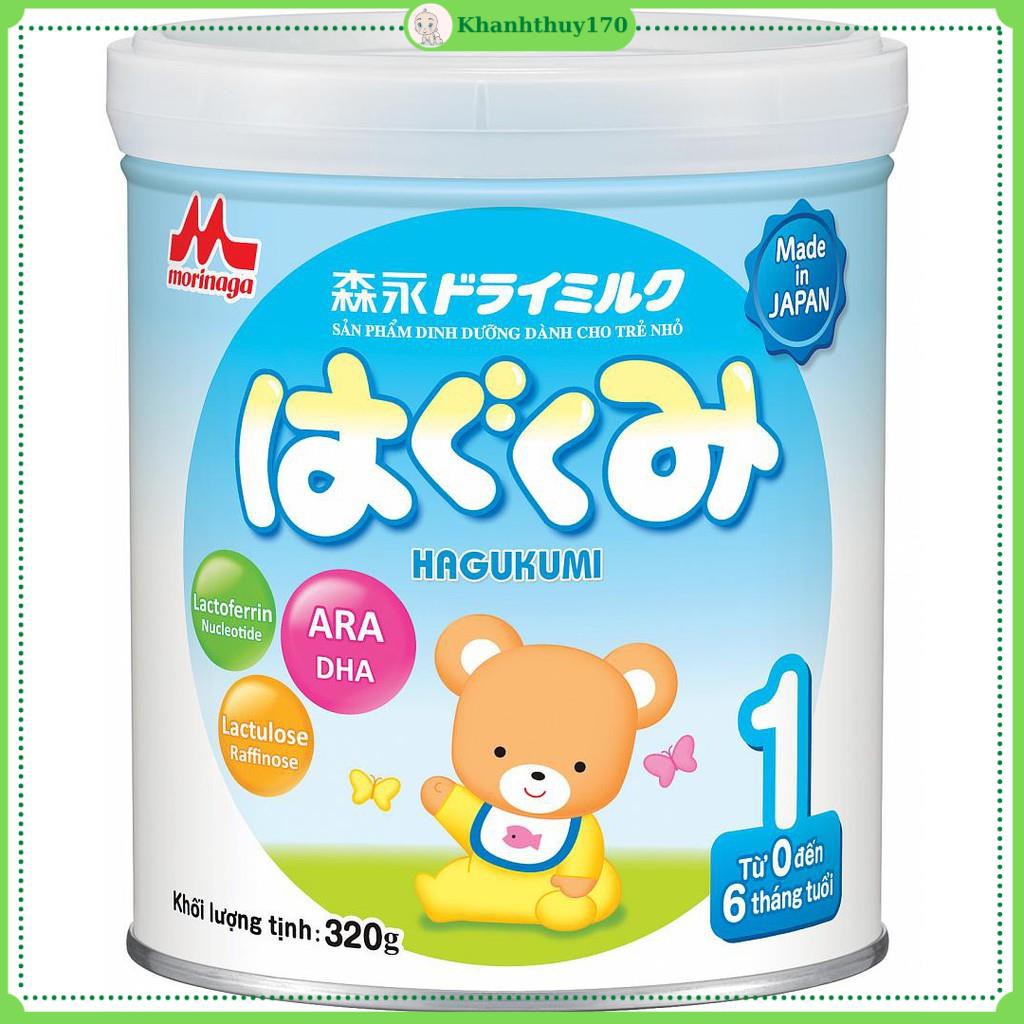 [QUÀ TẶNG] Sữa Morinaga số 1 -số 2 850g date 2021