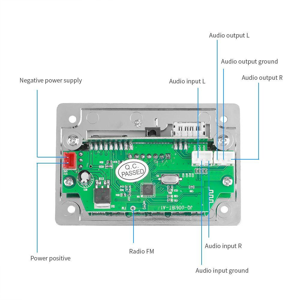 Bảng Mạch Giải Mã Âm Thanh MP3 Cho Xe Ô Tô