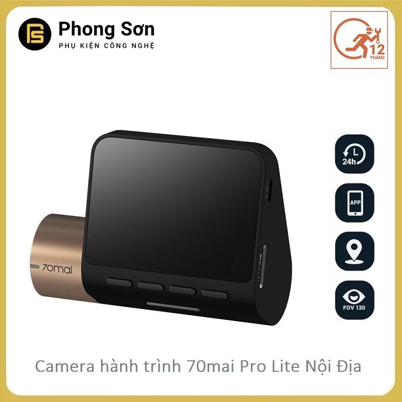 Camera hành trình 70mai Dashcam Lite - Phiên bản Nội Địa - Bảo hành 12 tháng | BigBuy360 - bigbuy360.vn