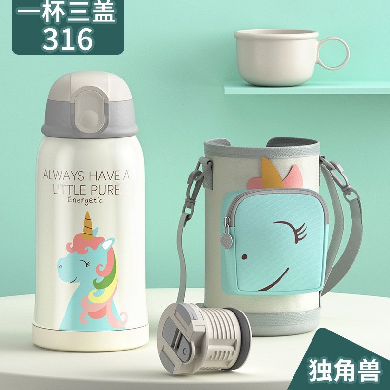 Bình nước uống giữ nhiệt cho bé 500ml