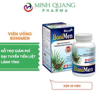 Viên uống BONIMEN hỗ trợ giảm phì đại tuyến tiền liệt lành tính hộp 30 viên