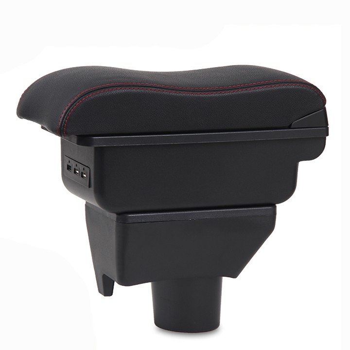 Hộp Tỳ Tay Xe Ô Tô Toyota Vios 2014-2017 Có Cổng Sạc TT02