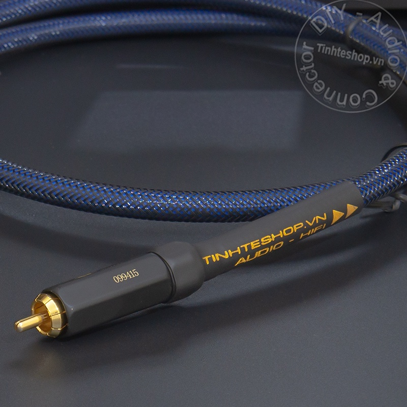 Cáp digital 75 Ohm lõi đồng mạ bạc DIY 0.3M đến 5M - Dây coaxial 75Ohm lõi bạc HIFI