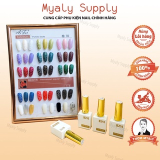 Sơn Nứt Gel Đen Trắng Đủ Màu Lẻ  B281
