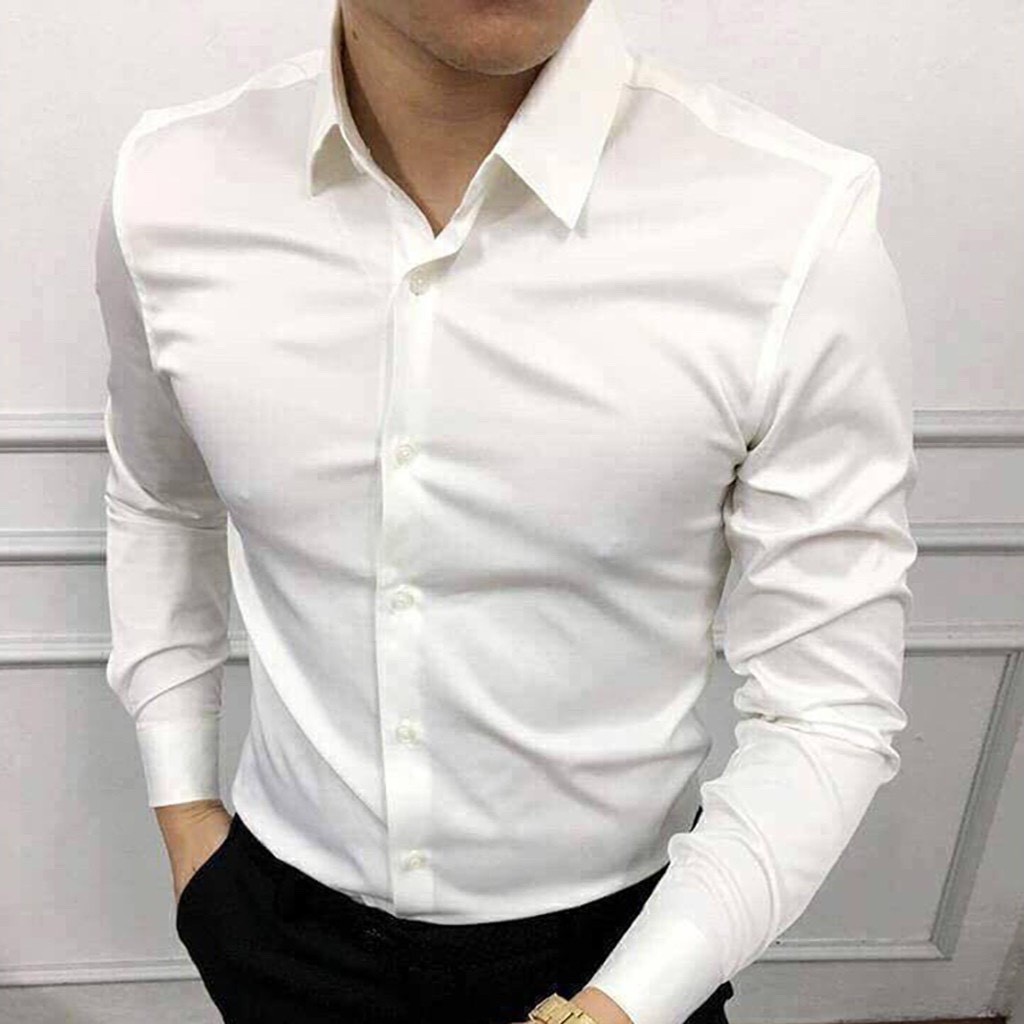 Áo Sơ Mi Nam Cao Cấp Dài Tay Hàng VNXK