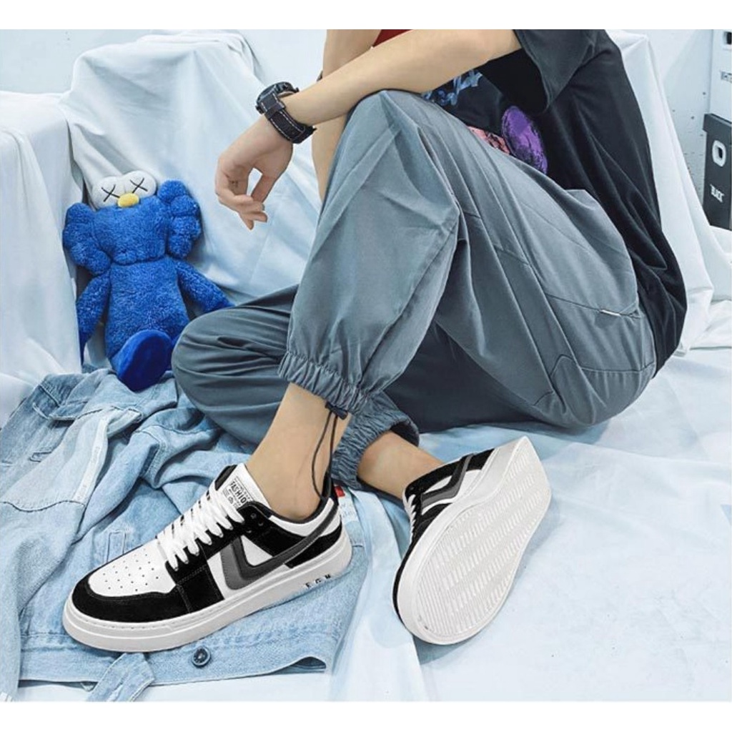 Hot trend 2021 Giày nam full box mẫu mới kiểu dáng thể thao, phong cách, trẻ trung, cá tính J406 | BigBuy360 - bigbuy360.vn