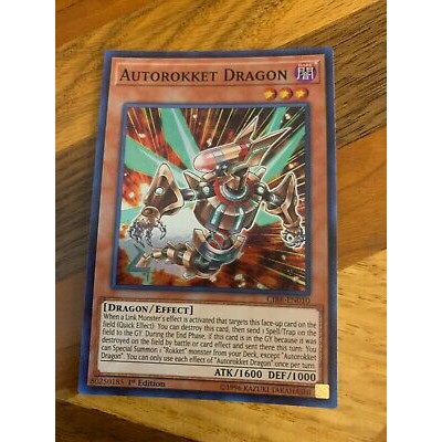 Thẻ bài YUGIOH - Autorokket Dragon - CIBR-EN010 - Super Rare 1st Edition