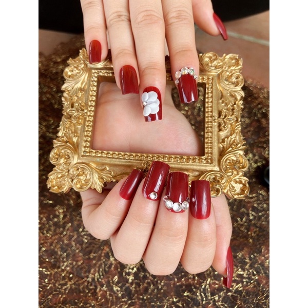 Nailbox thiết kế,bộ móng tay giả,móng úp tay kèm keo
