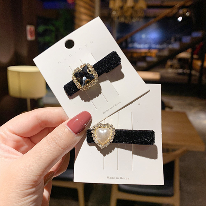 Kẹp Tóc Đính Ngọc Trai Phong Cách Cổ Điển Thời Trang Cho Nữ