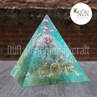 [MỘC68] Khuôn Kim Tự Tháp 15cm