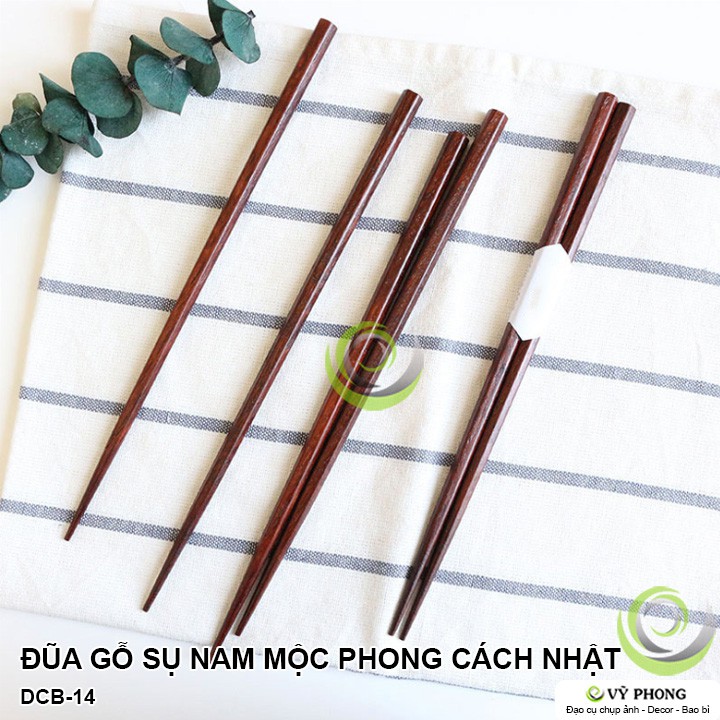 ĐŨA GỖ SỤ NAM MỘC PHONG CÁCH NHẬT TRANG TRÍ BẾP ĐẠO CỤ CHỤP ẢNH SẢN PHẨM INS DCB-14