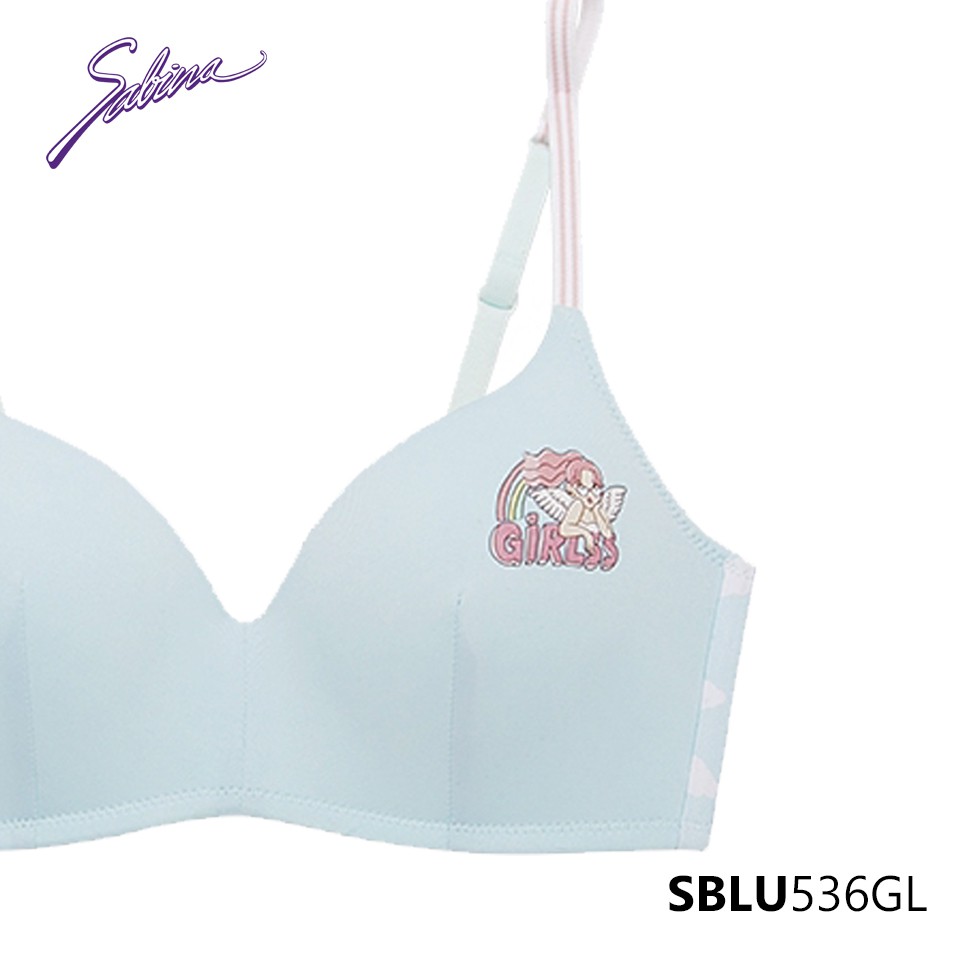 Combo Áo Lót Mút Mỏng Không Gọng Và Quần Đồng Bộ Phối Hoa Tiết Cầu Vồng Pretty Collection By Sabina SBLU536GL+SULU536 | BigBuy360 - bigbuy360.vn