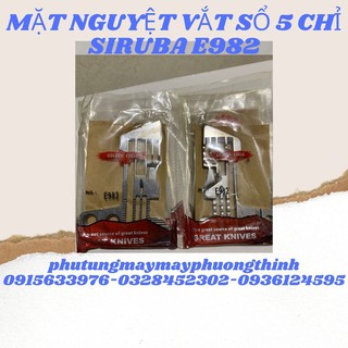 MẶT NGUYỆT VẮT SỔ 5 CHỈ SIRUBA E982