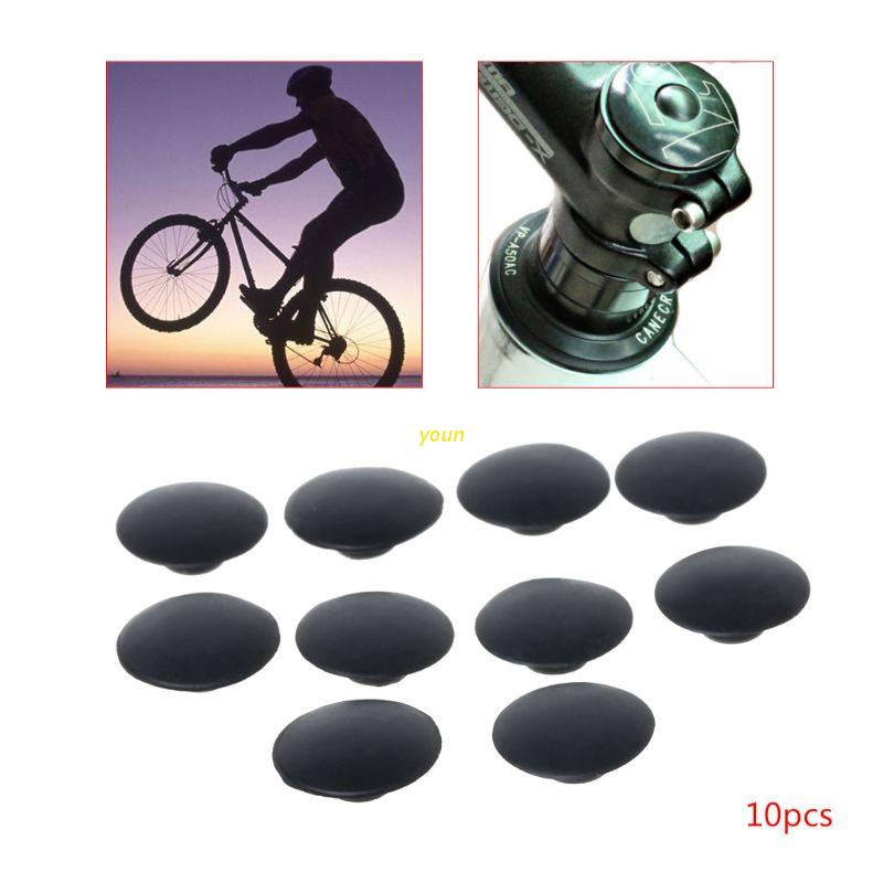 Set 10 Nắp Đậy Ốc Vít M6 Chống Thấm Nước Chống Bụi Gắn Thân Xe Đạp Leo Núi Ốp