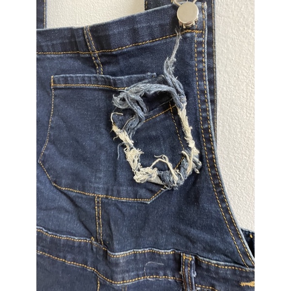 Quần yếm jeans 2hand