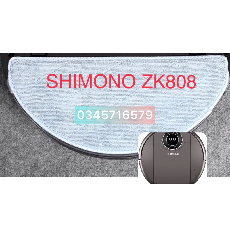 KHĂN LAU (NEW 100%) CHO ROBOT HÚT BỤI SHIMONO ZK808