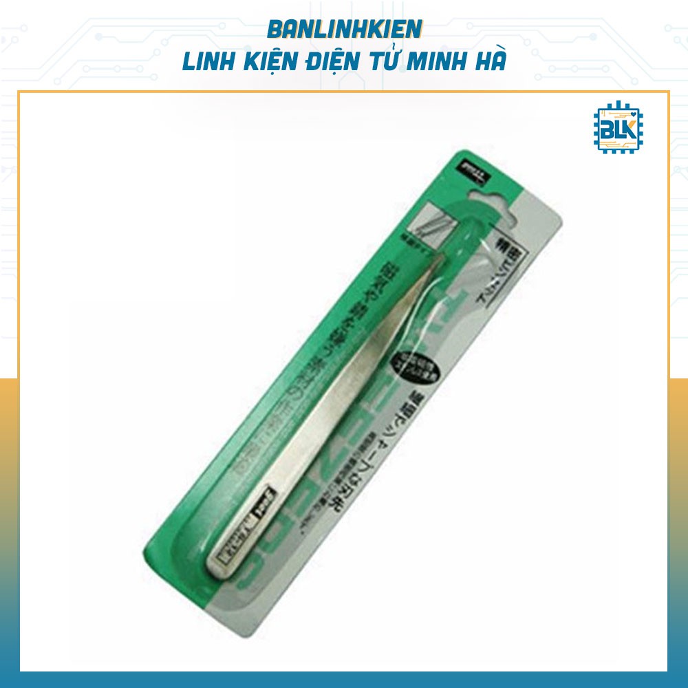 Nhíp Kẹp Linh Kiện TS-10 Thẳng (Gắp Đá Nail, Nối Mi, Nhặt Lông Yến)