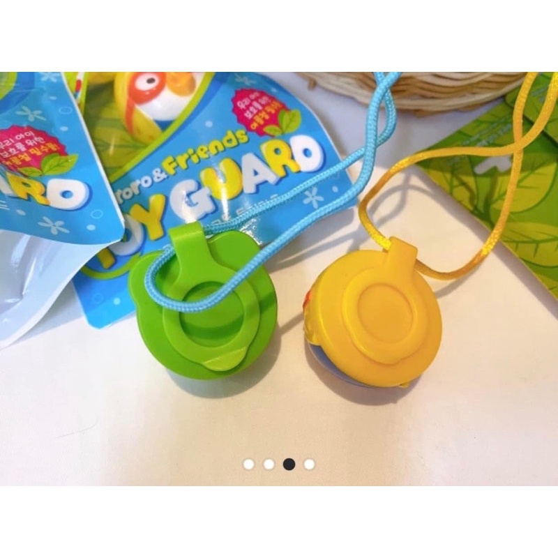 Kẹp Chống Muỗi Pororo Cho Bé  Đeo Cổ Toyguard Hàn Quốc