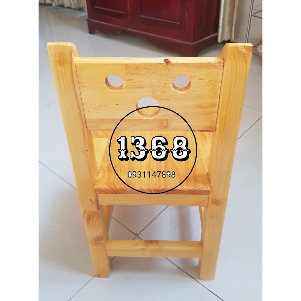 Ghế Gỗ Mầm Non Montessori 3 - 6 Tuổi | BigBuy360 - bigbuy360.vn