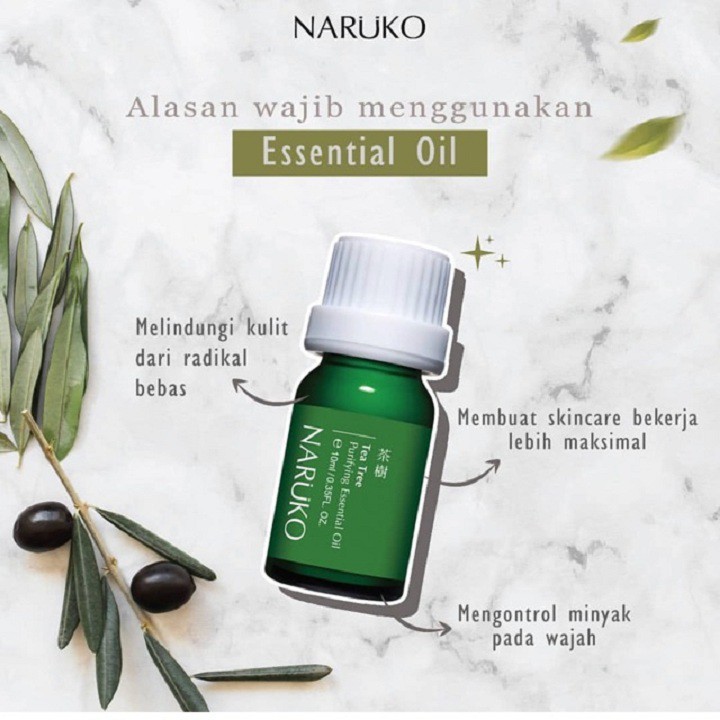 Tinh dầu chấm mụn Naruko Tea Tree Purifying Essential Oil 10ml