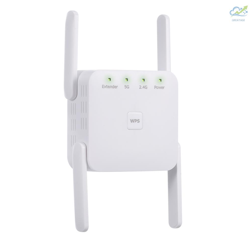 Mới Thiết Bị Khuếch Đại Tín Hiệu Wifi 1200mbps 2.4g 5g