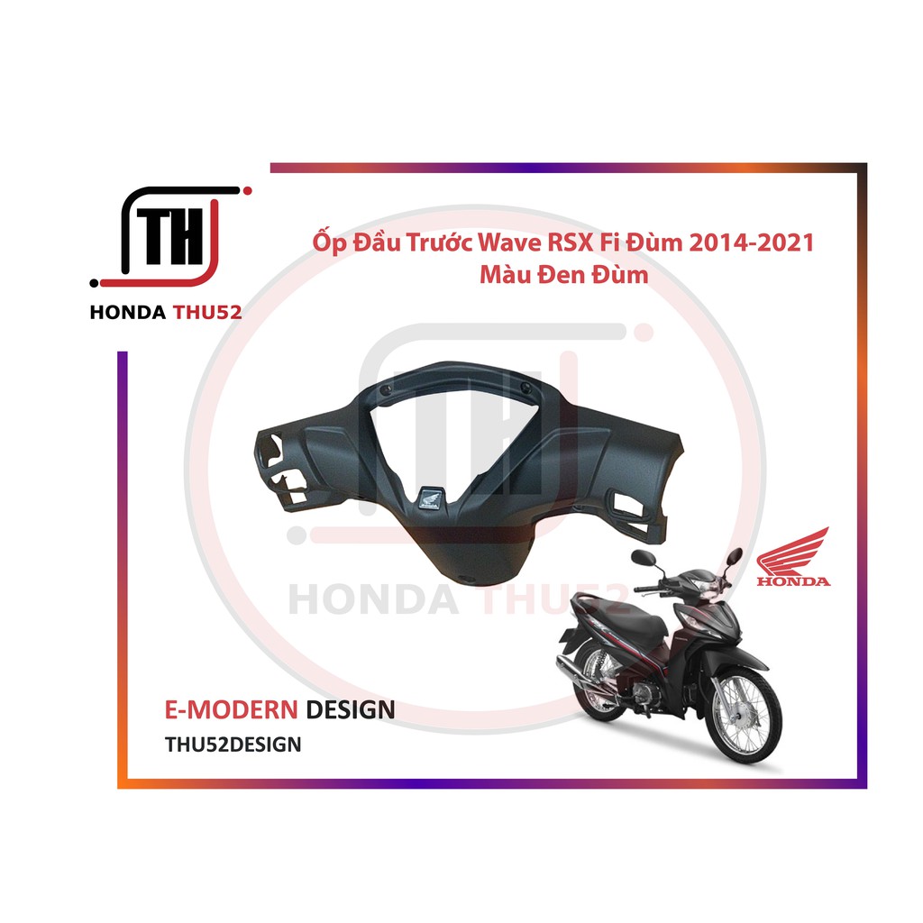 Nắp Sau Tay Lái Bợ Cổ Wave RSX Fi 2014 - 2021 Honda Chính Hãng