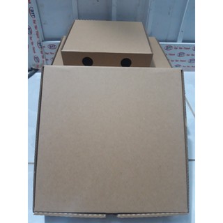 100 hộp nắp gài 16*16*4 cm (piza)