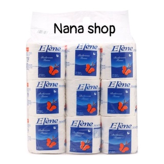 Combo 4 bịch giấy Elene 9 cuộn mềm, xốp