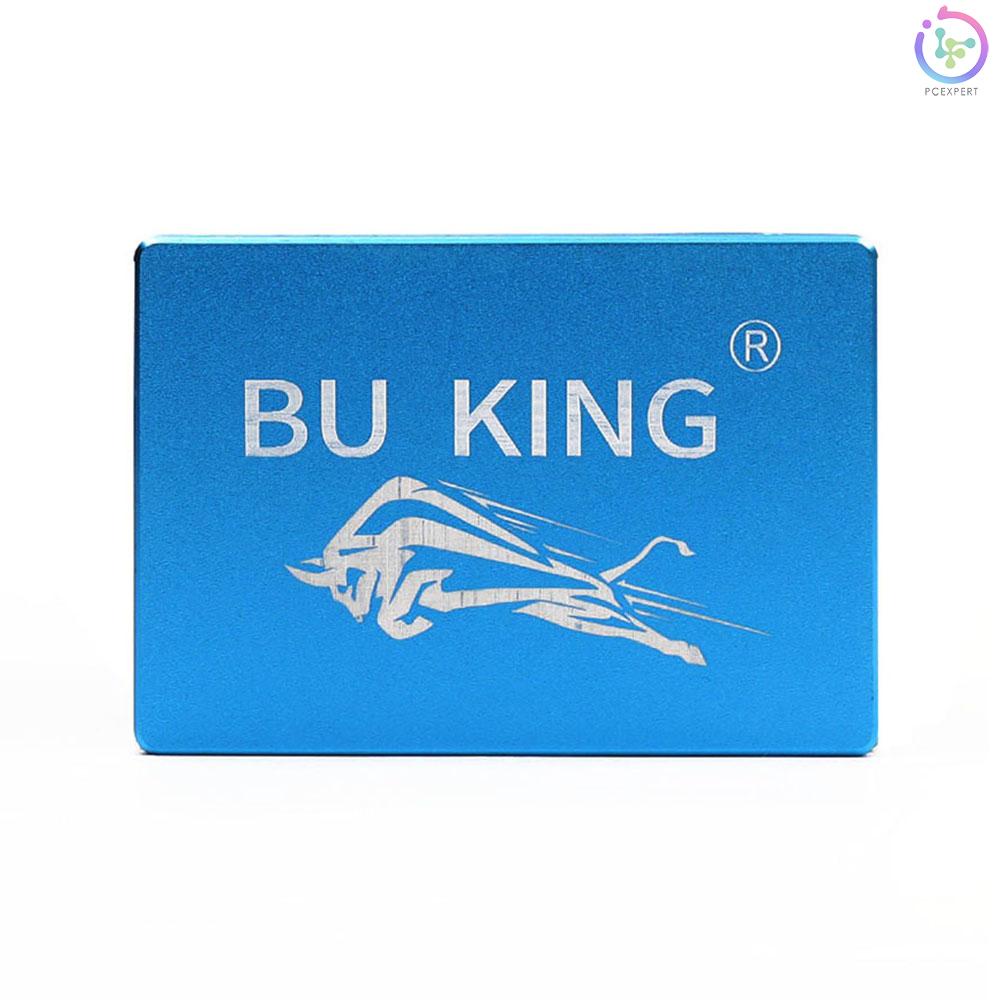 BU KING SSD2.5inch Blue Bull Compatibility Speed Transmission Plus Rock-solid Reliability High-quality Memory Chips Blue 120GB