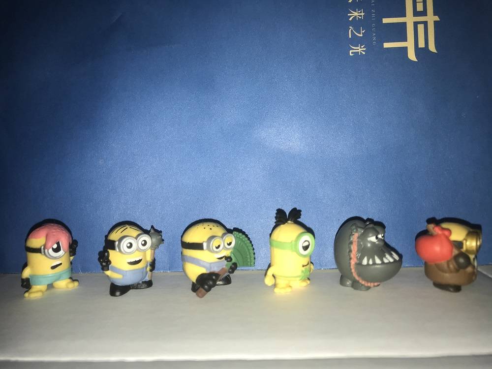 Mô Hình Nhân Vật Hoạt Hình Minions Bằng Cao Su