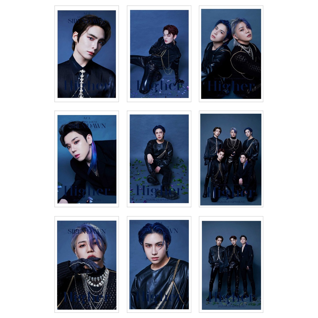[Ép Lụa] Lomo Card 54 Ảnh A.C.E - SIRENDAWN