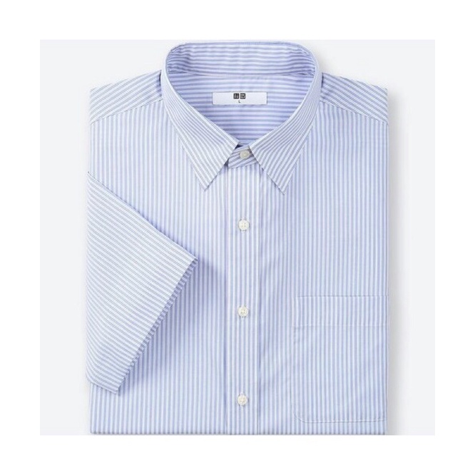Áo sơ mi nam cộc tay DRY EASY CARE - UNIQLO