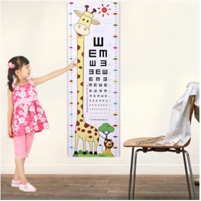 Thước đo chiều cao cho bé dán Tường