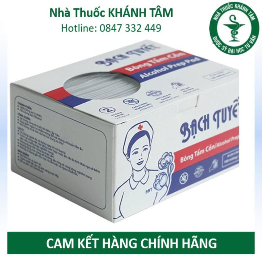 ! Bông Tẩm Cồn Bạch Tuyết - Alcol pad - Alcohol pad ! !