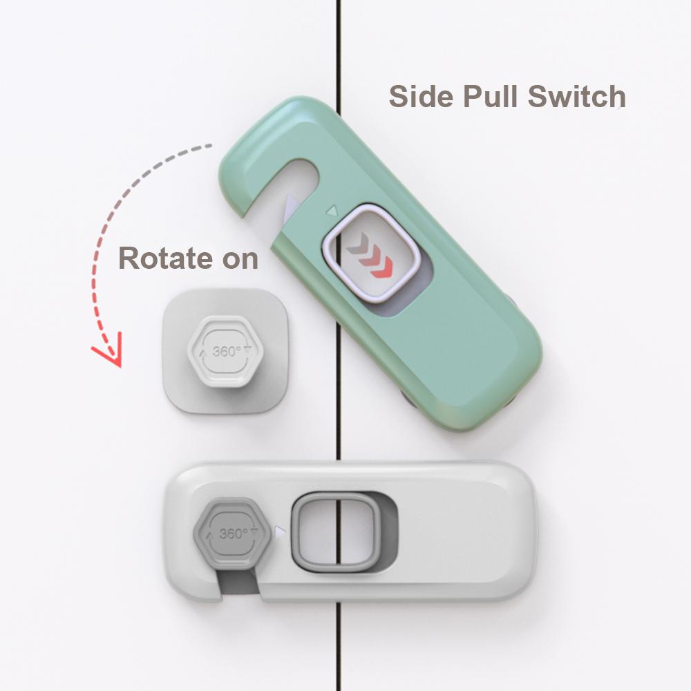 Set 2 Khóa Cửa Tủ Lạnh Bảo Vệ An Toàn Cho Bé