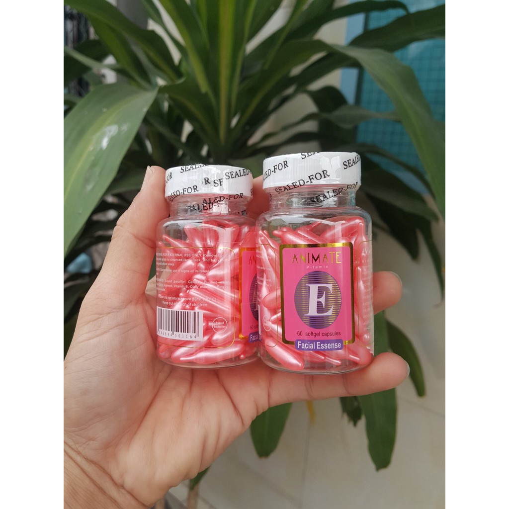1 Viên kích dưỡng trắng da Vitamin E thái lan