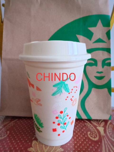 Ly Uống Nước Starbucks Phiên Bản Giáng Sinh 2018 Có Thể Tái Sử Dụng