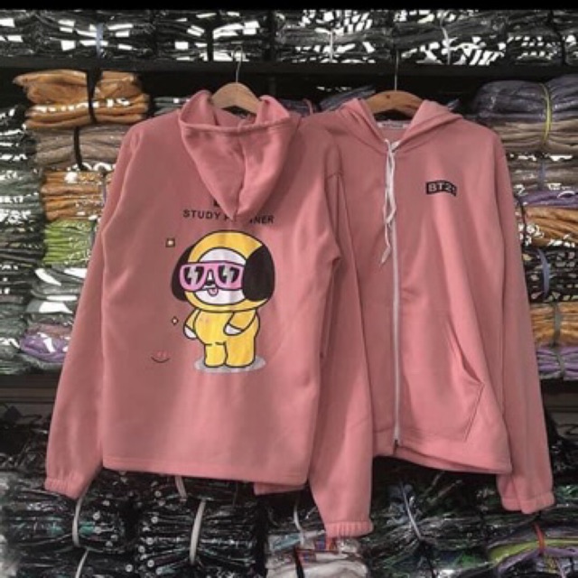 Hoddie khoá zip 150k