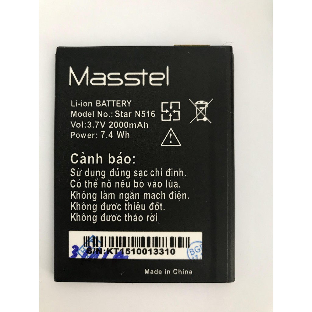 Pin Masstel N516
