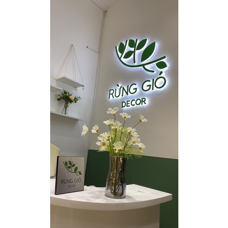 [Mã SKAMLTSM9 giảm 10% đơn 99K] [ Hoa Giả ] Hoa Cúc Họa Mi giả giống thật - 1 Cành 5 Bông, có ảnh thật