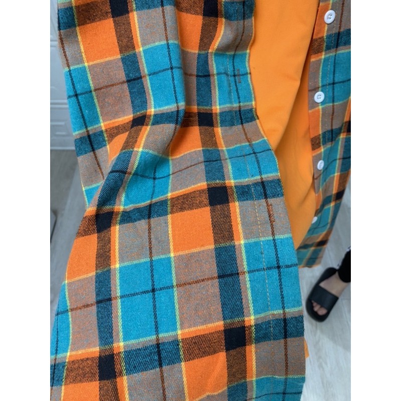 PASS SET ÁO PULL + SƠ MI CARO