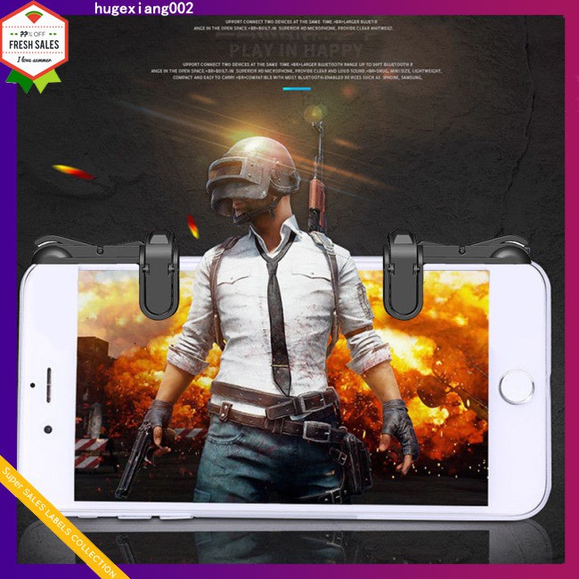 Cặp Cò Bấm L1 / R1 Chơi Game Pubg Cho Điện Thoại Samsung Iphone