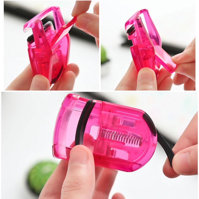 [Hàng mới về] Kẹp bấm mi cong mini trang điểm lâu bền chuyên nghiệp