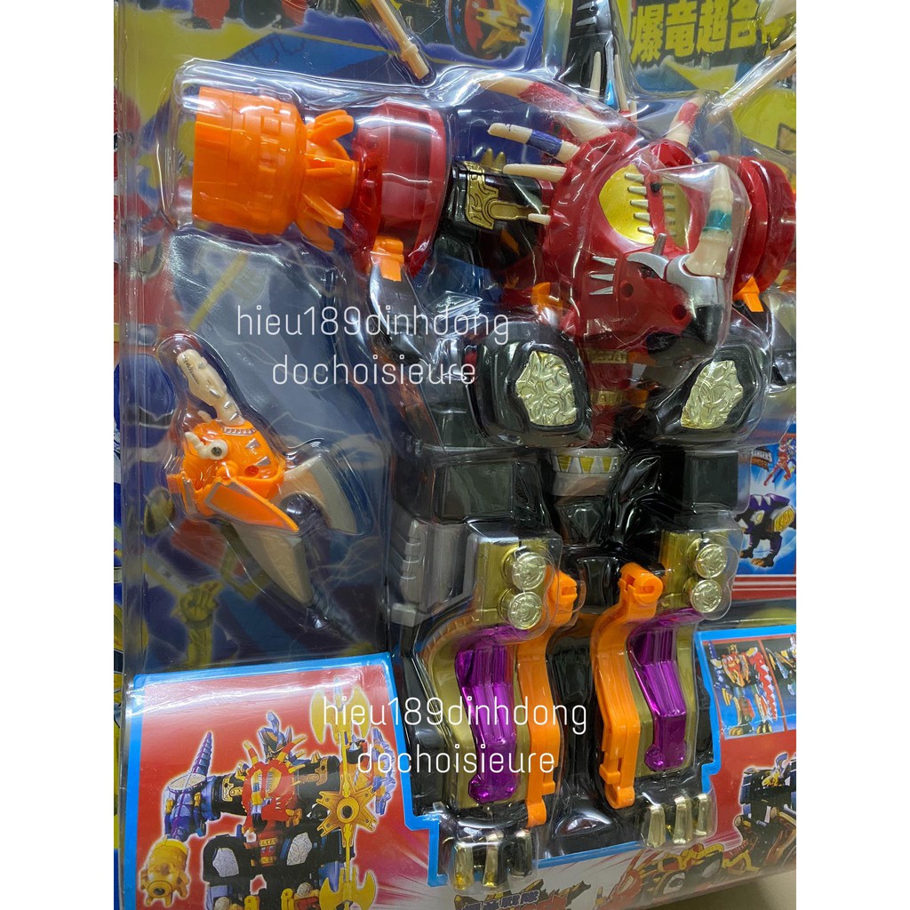 Lắp ráp robot siêu nhân gao khủng long abaranger